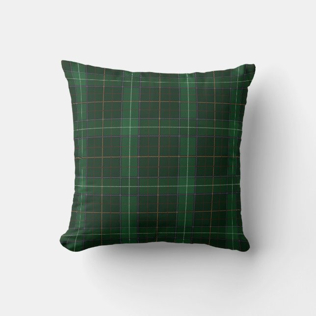Pset Walsh Green Check Tartan Kussen (Voorkant)