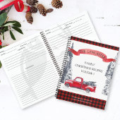 Pset, Winter Forest en  vrachtwagenpark Notitieboek