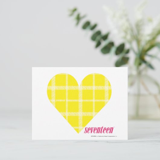 Pset Yellow 2 Briefkaart (Staand voorkant)