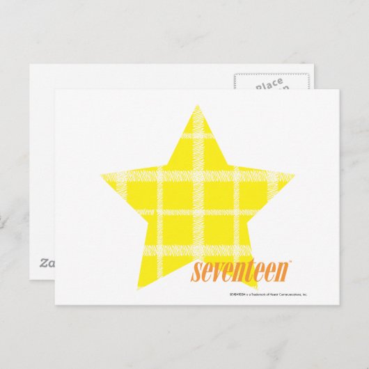 Pset Yellow 4 Briefkaart (Voorkant / Achterkant)