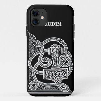 Pseudim Mjolnir Black iPhone 11 Hoesje