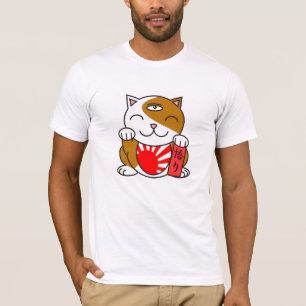 Pseudo Calico Maneki Neko T-shirt