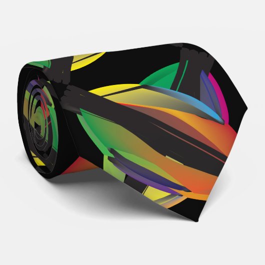 pseudo ufo stropdas (Opgerold)