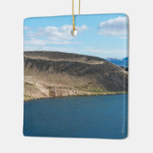 Pseudokraters in het meer Myvatn-IJsland Keramisch Ornament (Links)