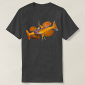 Pseudomugil Luminatus Dwarf Rainbowfish T-shirt (Design voorkant)