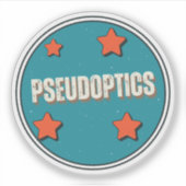 Pseudoptiek Sticker (Voorkant)