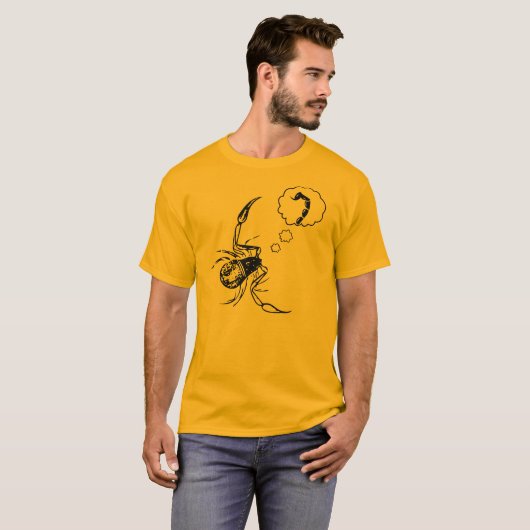 Pseudoscorpion Entomology Science T-shirt (Voorkant volledig)