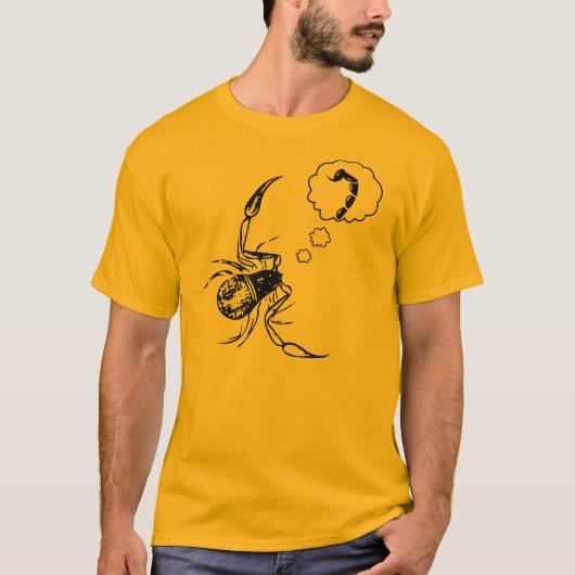 Pseudoscorpion Entomology Science T-shirt (Voorkant)