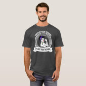 Pseudotumor Cerebri inspirerend Awareness Gift T-shirt (Voorkant volledig)