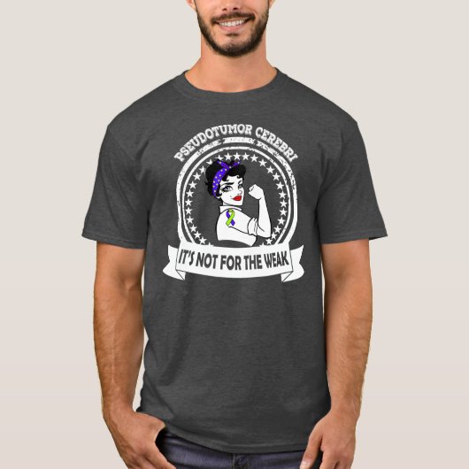 Pseudotumor Cerebri inspirerend Awareness Gift T-shirt (Voorkant)