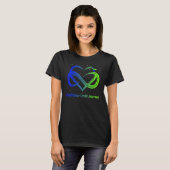 Pseudotumor Cerebri Warrior T-shirt (Voorkant volledig)