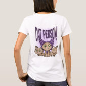 PSF | Cat Person T-shirt (Achterkant)