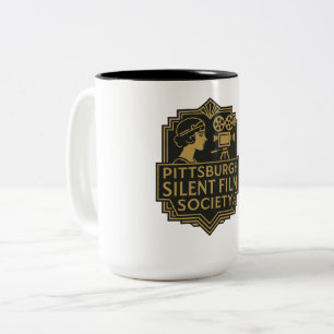 PSFS koffiemok Tweekleurige Koffiemok