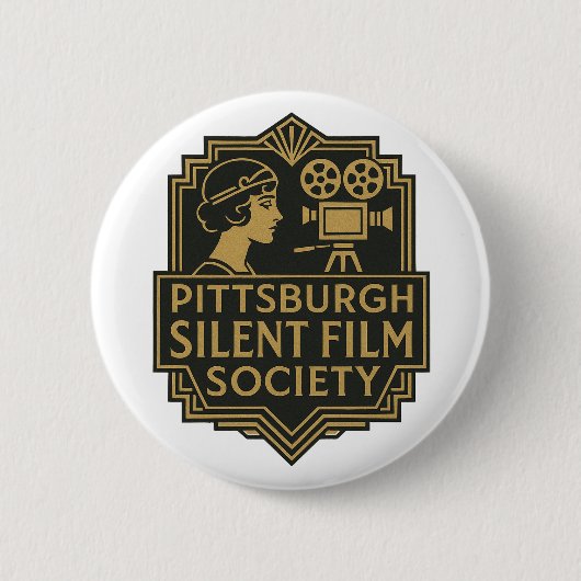 PSFS Nieuwe Logo Knop Ronde Button 5,7 Cm (Voorkant)