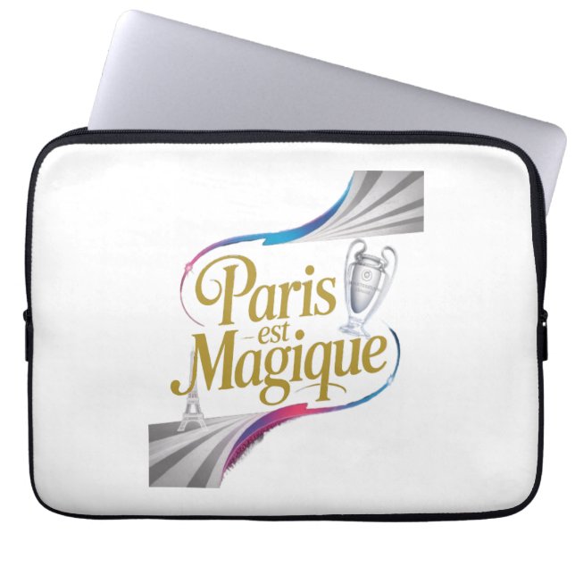 PSG domineert Laptop Sleeve (Voorkant)
