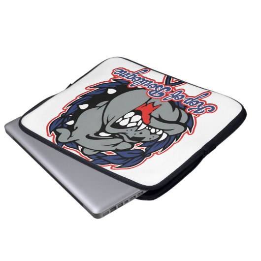 PSG París Saint Germain UEFA Laptop Sleeve (Voorkant onderkant)