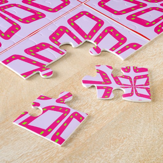 PSG-Stippen pinden Tegels. Legpuzzel (Zijkant)