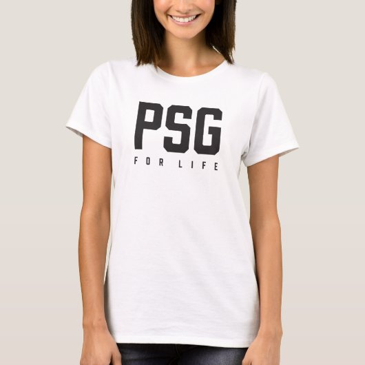 PSG Voor Het Leven T-shirt (Voorkant)