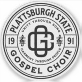 PSGC Logo Aangepast gesneden vinylsticker Sticker (Voorkant)