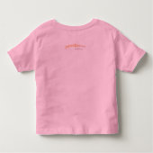 Psghettiface Girl Design - Peuter Kinder Shirts (Achterkant)
