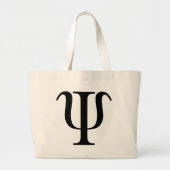 Psi Grote Tote Bag (Voorkant)