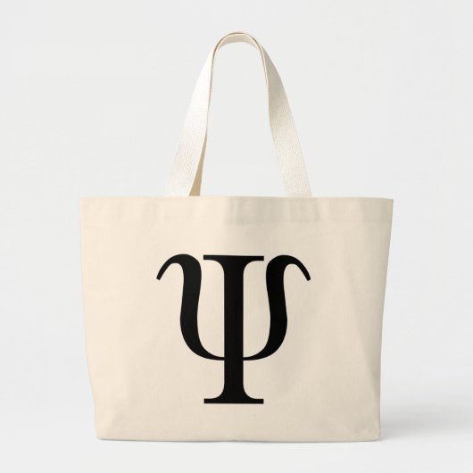 Psi Grote Tote Bag (Voorkant)