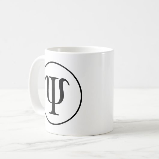 Psi Koffiemok (Voorkant links)