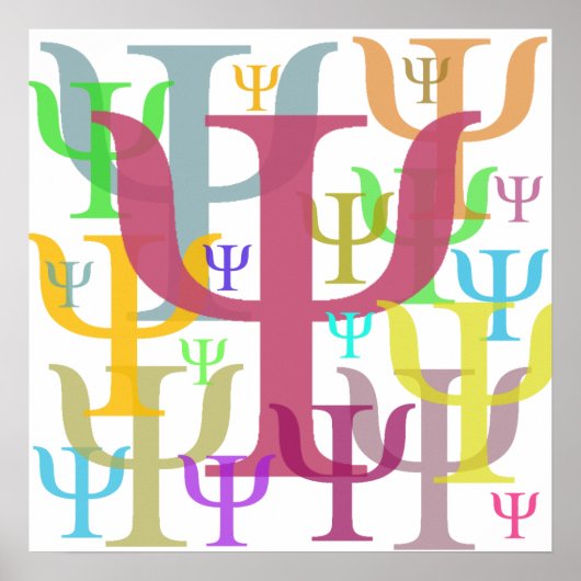 Psi-poster Poster (Voorkant)