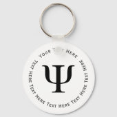 Psi-symbool Sleutelhanger (Voorkant)