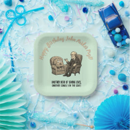 psichology BIRTHDAY PARTY green anti-stress Papieren Bordje