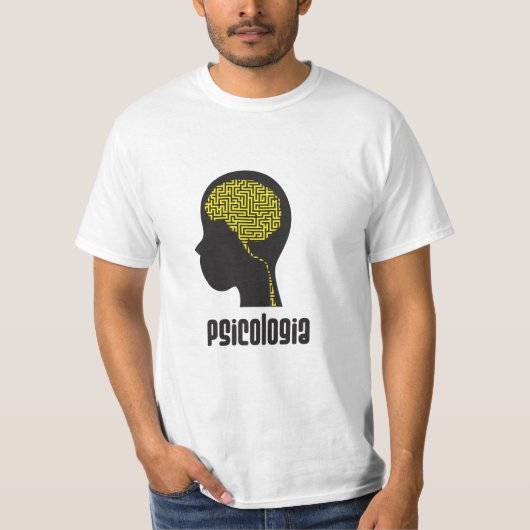 Psicologia (Masculina/Frente) T-shirt (Voorkant)