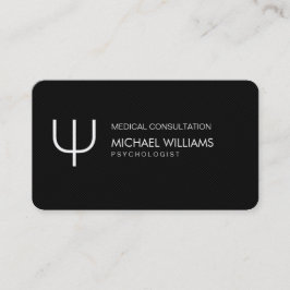Psicólogo - Elegante profesional Simbolo Visitekaartje