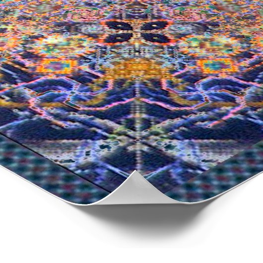 Psidereal Centerpeace Matrix Psychedelic Poster (Hoek)