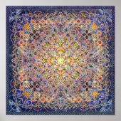 Psidereal Centerpeace Matrix Psychedelic Poster (Voorkant)