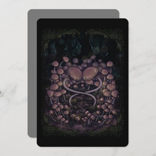 Psilocybe Allenii Kaart (Voorkant / Achterkant)