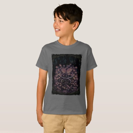 Psilocybe Allenii T-shirt (Voorkant volledig)