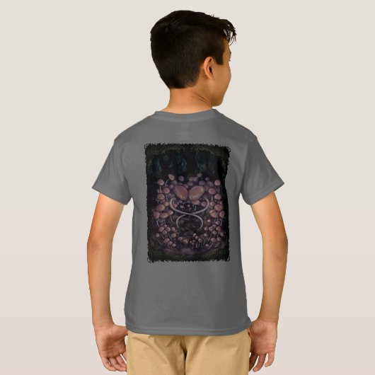 Psilocybe Allenii T-shirt (Achterkant volledig)