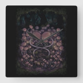 Psilocybe Allenii Vierkante Klok (Voorkant)