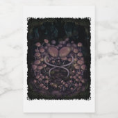 Psilocybe Allenii Voedselcontainer Etiket (Enkel label)