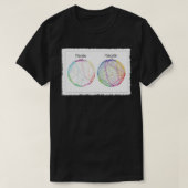 Psilocybin Brain Scan Afbeelding Psychedelic Scien T-shirt (Design voorkant)