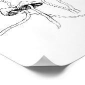 Psilocybin paddenstoel poster (Hoek)