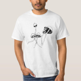 Psilocybin-paddenstoel T-shirt