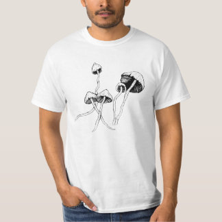 Psilocybin-paddenstoel T-shirt
