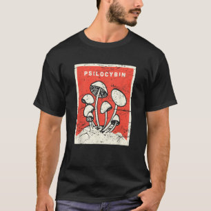 Psilocybine T-Shirt Retro Psychedelische Magische 