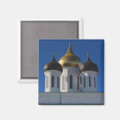 Pskov Kremlin and Trinity Cathedral Magneet (Voorkant / Achterkant)