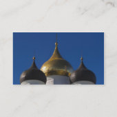 Pskov Kremlin en Troitsky Kathedraal Visitekaartje (Achterkant)