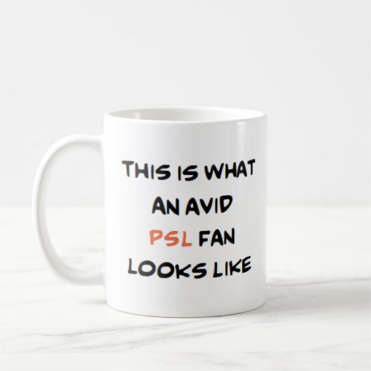 PSL-fan, enthousiast Koffiemok (Links)