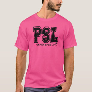 PSL Pompoen Spice Life Pompoen Seizoen Herfst Than T-shirt