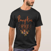 PSL Pumpkin Spice Latte Autumn Herfst Coffee T-shirt (Voorkant)