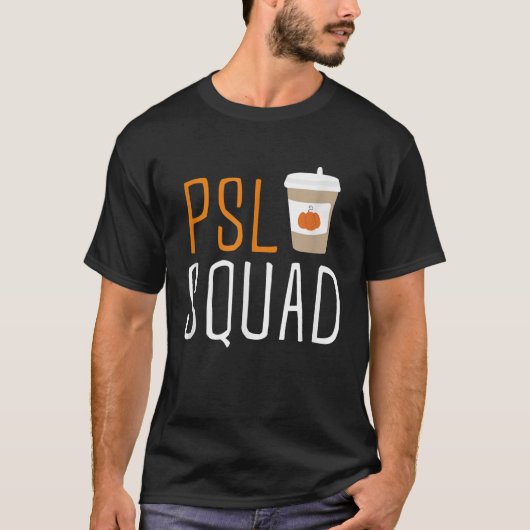 PSL Squad Pumpkin Spice Latte Lover Herfst herfst  T-shirt (Voorkant)